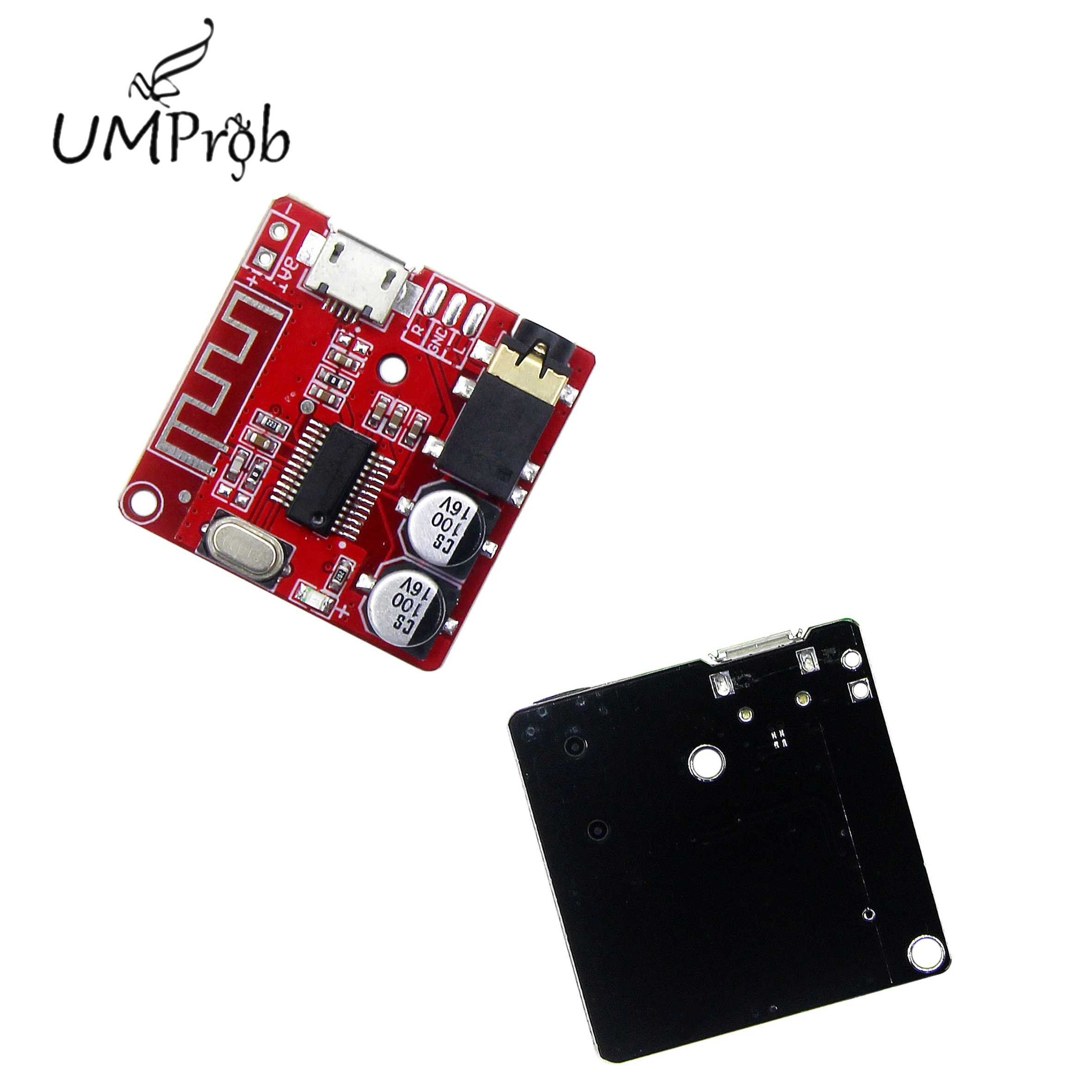Bluetooth Audio Receiver Board Bluetooth 5.0 MP3 Lossless Decoder Board Wireless Stereo Music Module 3.7-5V XY-BT-Mini