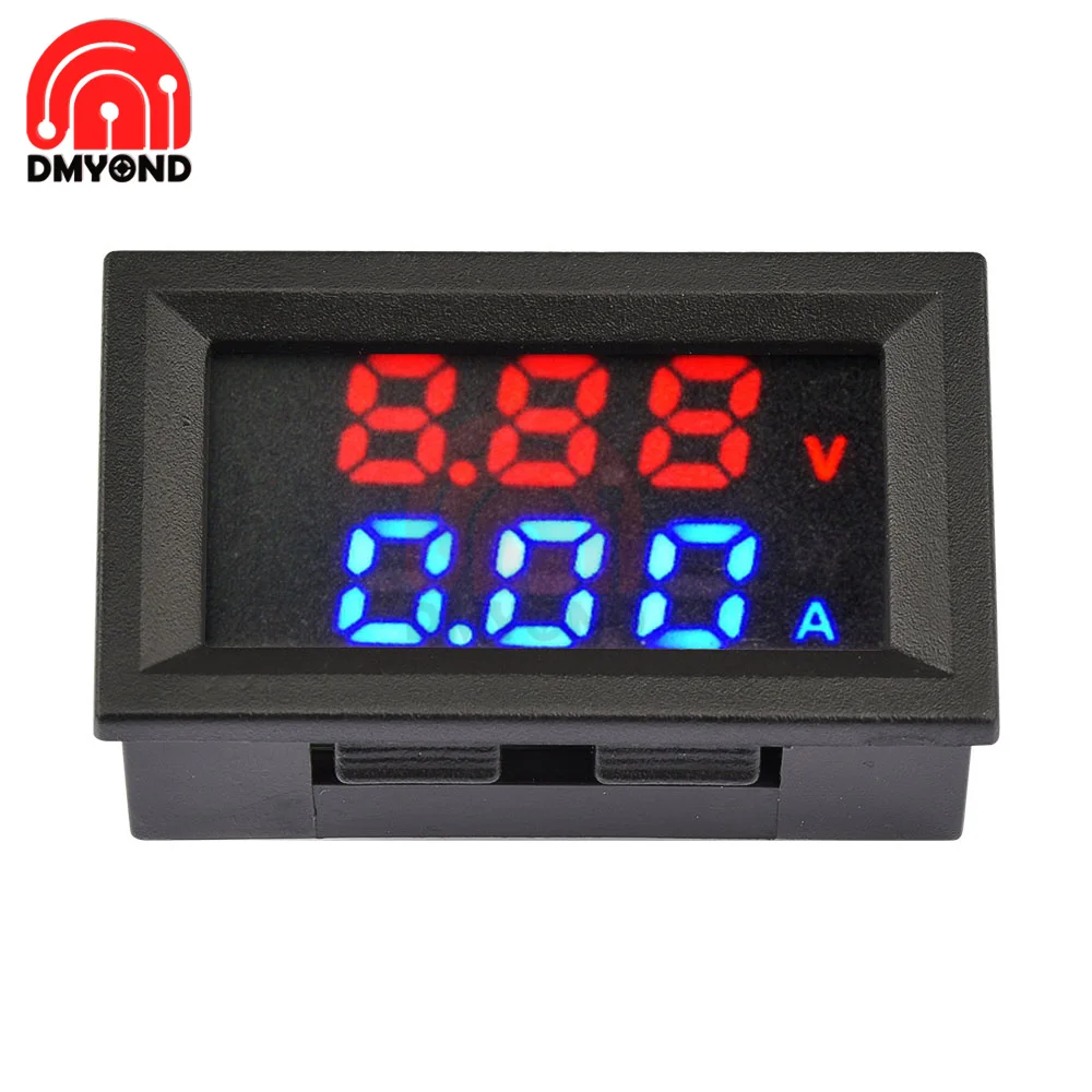 M430 Dc 4-30V Misuratore Di Corrente Di Tensione 10A 50A 100A Led Voltmetro Digitale Amperometro Misuratore Di Corrente Volt Tester Pannello Monitor