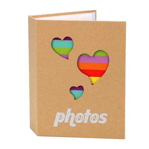 

Mini HILIFE 6 inch Photo Album 100 Pockets Scrapbooking Picture Saving Memory gift Pictures Storage Instant Photo Gallery