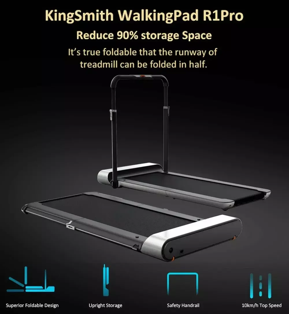 WalkingPad R1 Pro 2-in-1 Foldable Treadmill with Under-Desk