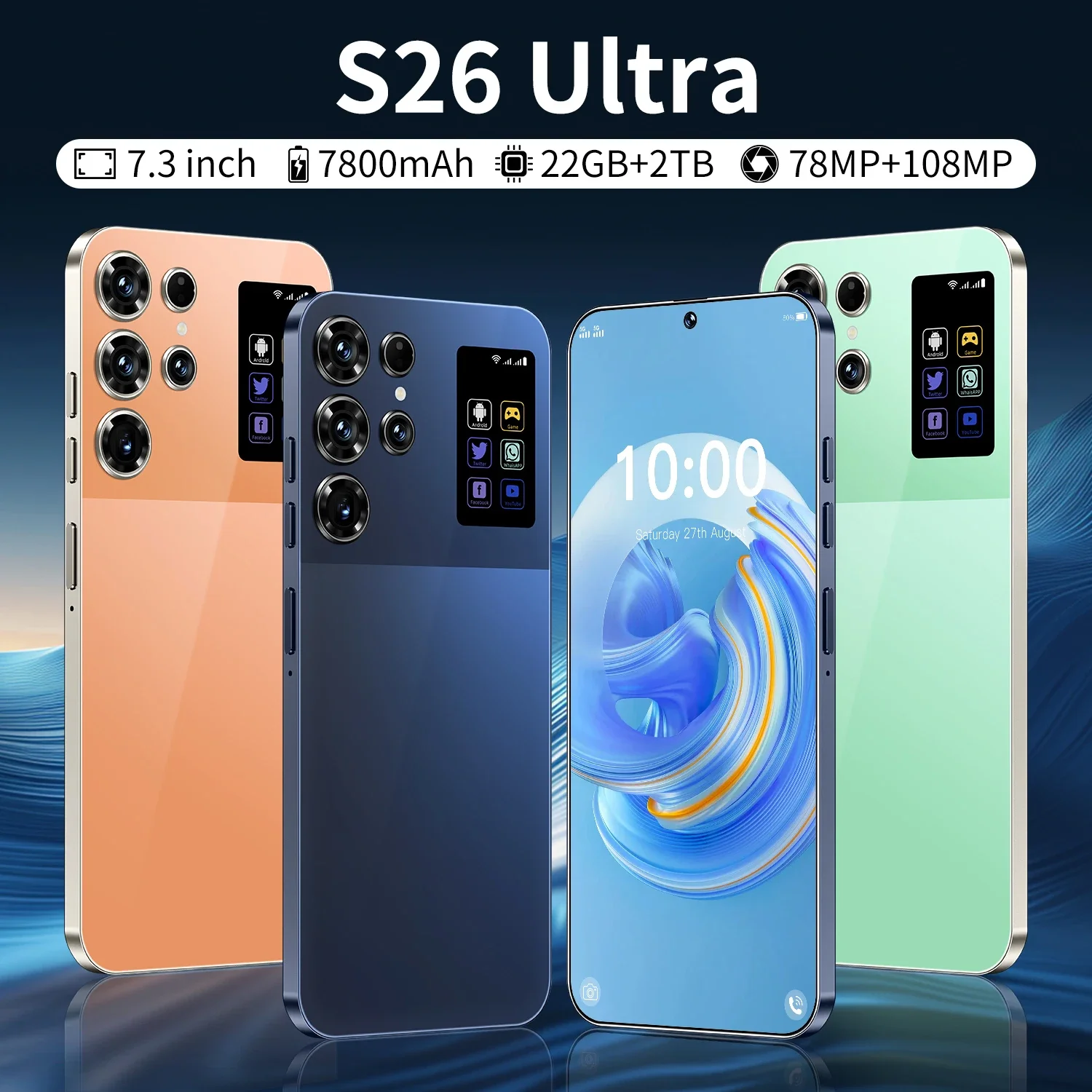 オリジナル S26 Ultra グローバルバージョンスマートフォン