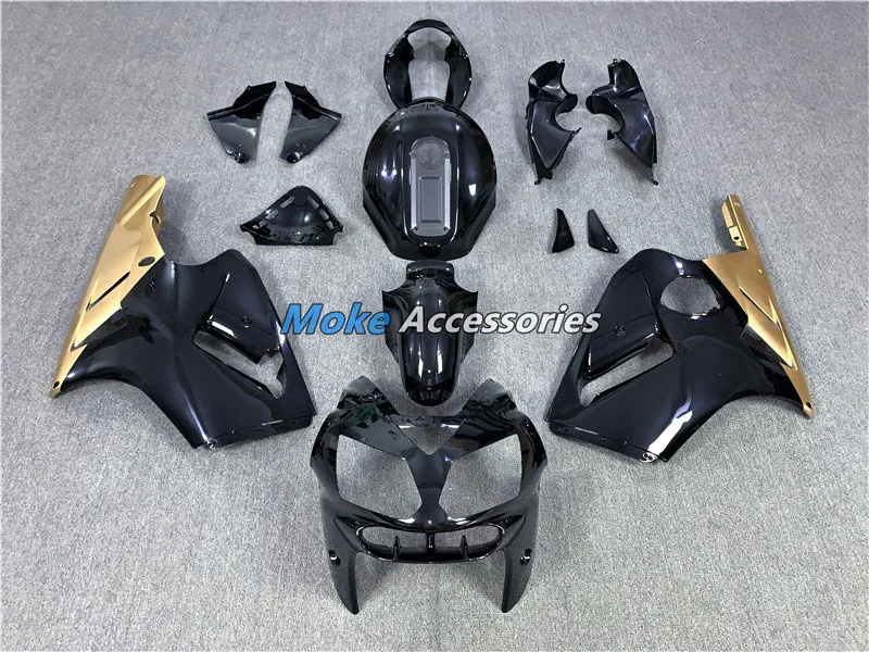 

Motorcycle Fairings Kit Fit Bodywork For Zx-12r 2002 2003 2004 2005 Ninja Set High Quality Abs Glod Black