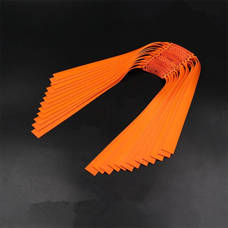 

1PCS Thickened Professional Elastic Flat Leather Rubber Band For Hunting Slingshot Rebound Faster Catapult Latex Tape