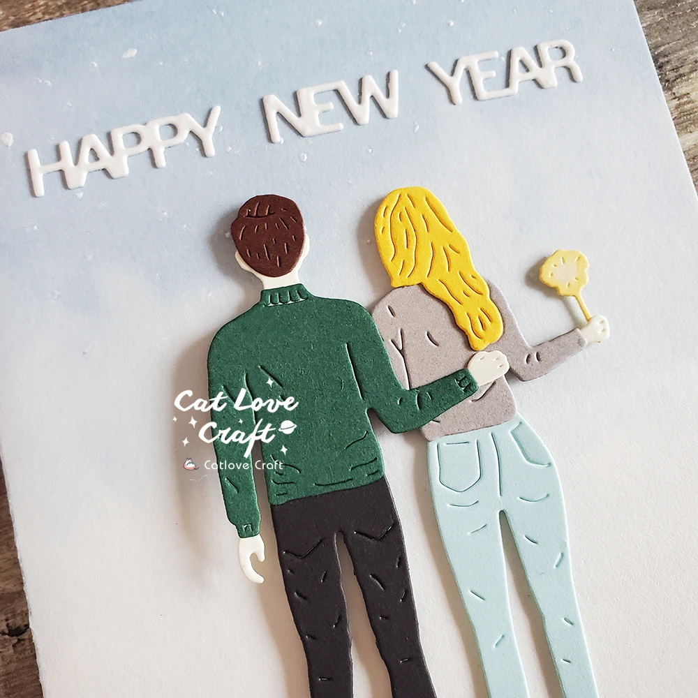 Catlove 불꽃 놀이 실루엣 금속 절단 다이 스크랩북 금형 스텐실 다이 컷 카드 만들기 DIY 공예 엠보싱 새로운 다이