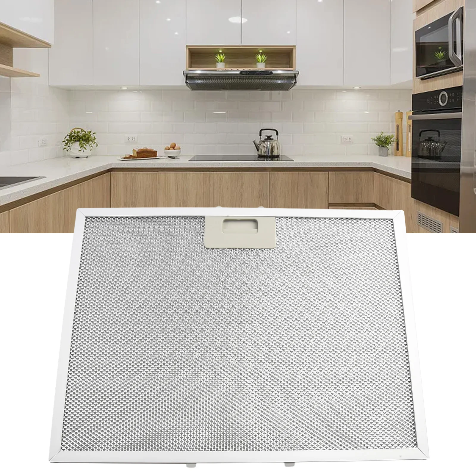 

Grease Filter Filter Replacement 1 Pc 5 Layers Easy Installation Range Hood Filter Silver Stainless Steel Durable