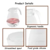 Foldable Electric Kettle for Travel 110/220V 0.6L 600W Household Tea Pot Mini Water Kettle Food Silica Gel Portable Teapot 5