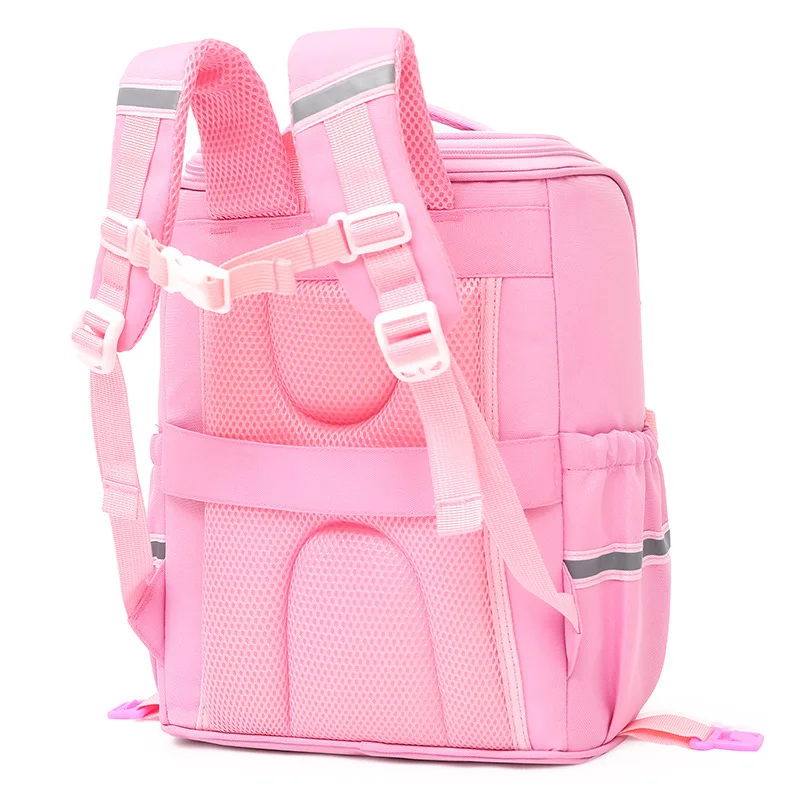 3D Orthopedic School Backpacks For Girls Cartoon Mermaid Waterproof Primary School Bags Kids Satchel Knapsack Mochila Escolar 4
