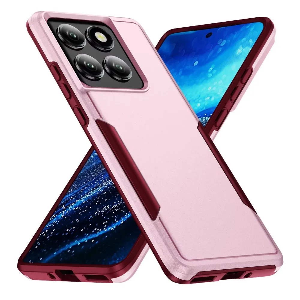 Durable Armor Shockproof Case with Hard PC+TPU Protection