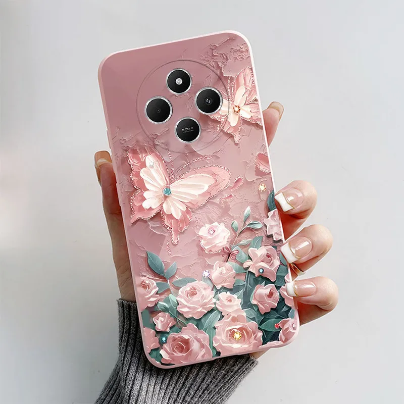 Luxury Astronaut Soft TPU Protective Silicone Phone Case - Elegant Back Cover