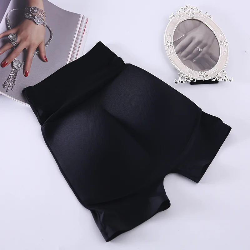 black-High waisted