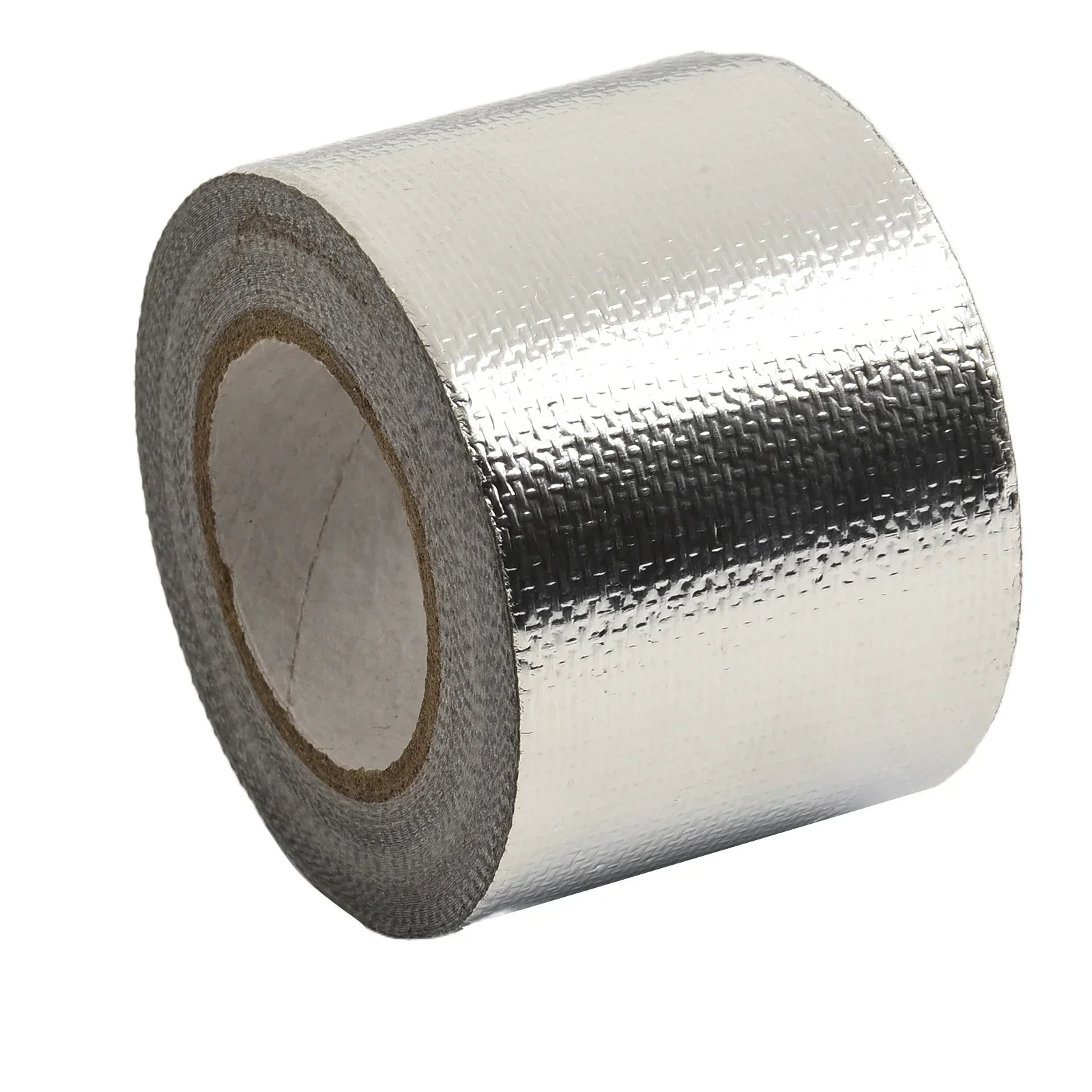10Mx5cm Car Thermal Exhaust Tape Air Intake Heat Insulation Shield Wrap Waterproof Reflective Foil Tape Silver Adhesive heat insulation mat fiberglass insulation tape heat insulation sleeve