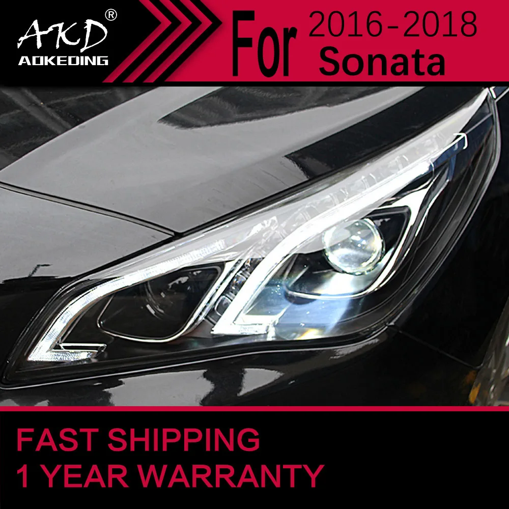CarLightsforHyundaiSonataNewSonataHeadlight20162018Sonata9