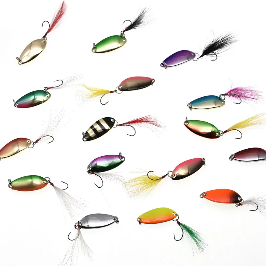 Metal Fishing Spoon Lure Bait, Metal Spinner Lure Bait