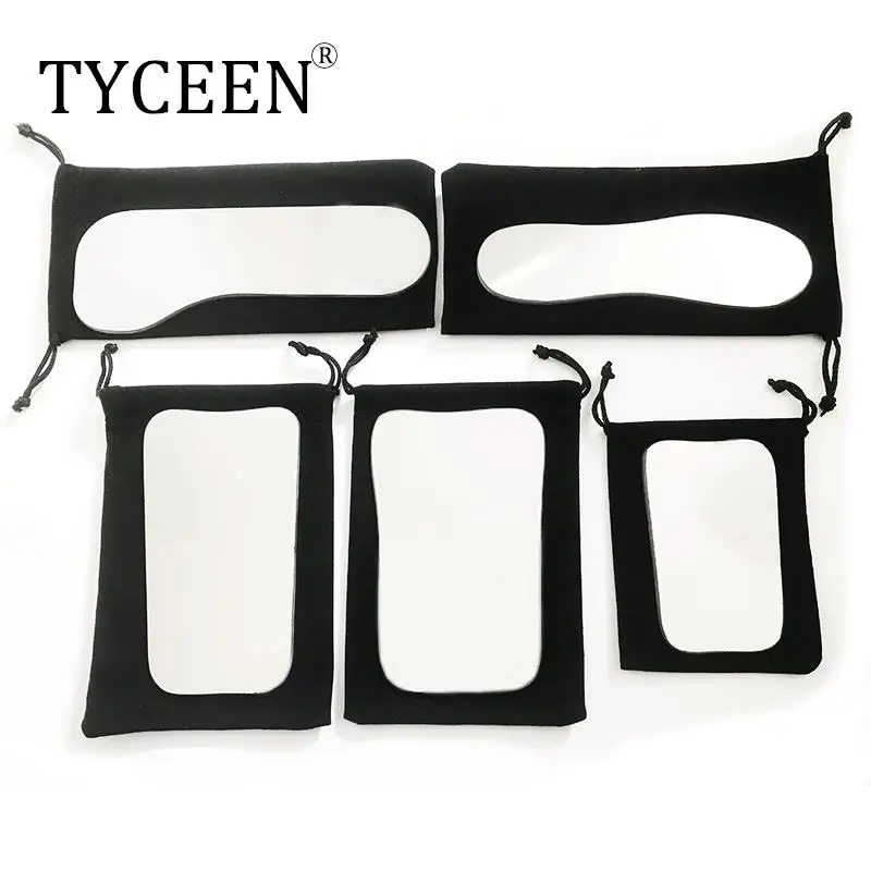 5 PCS/SET Dental Orthodontic Mirror Photography Double-Sided Mirrors Dental Tools Glass Material Dentistry Reflector Intra Oral