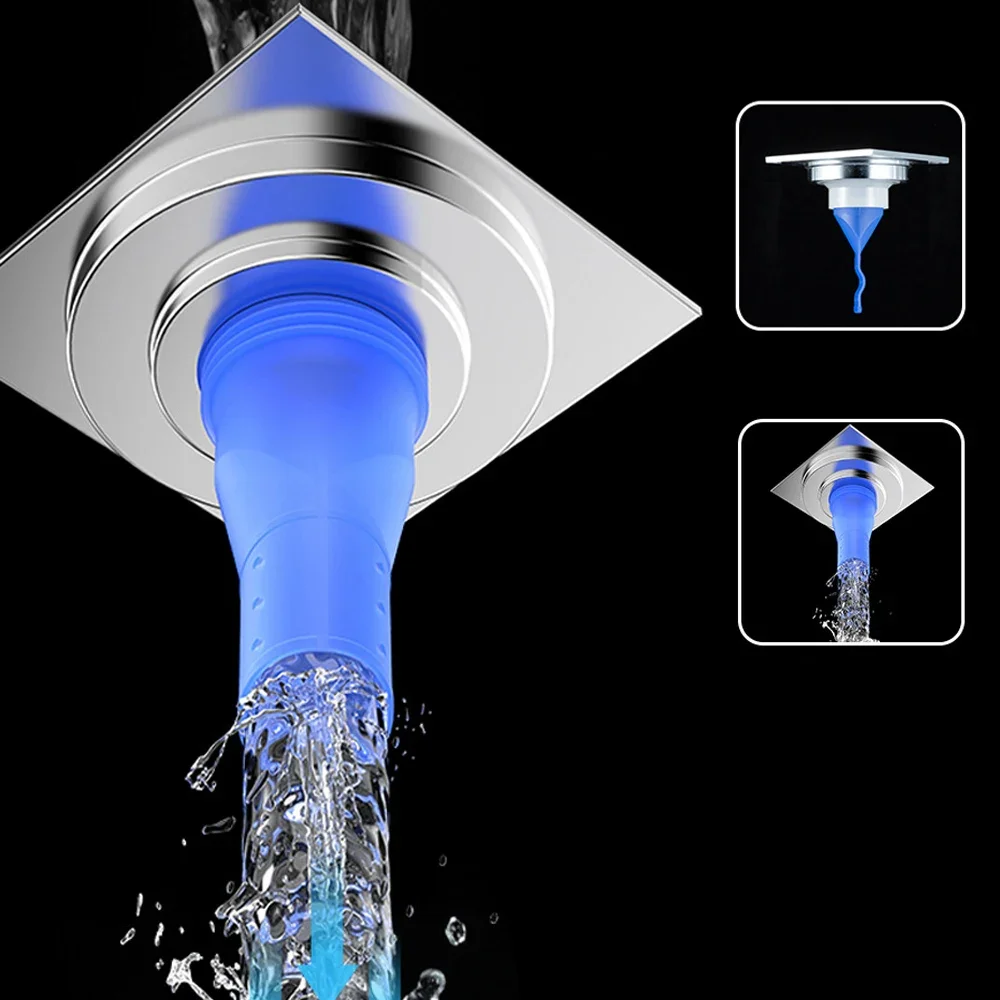 Silicone Floor Drain Anti Odor Smell Sinks Sewer Pipe Stopper Waste Hair Clogging Water Filter Bathroom Kitchen Toilet Strainers,sink filter,sink strainer,hair drain filter,floor drain filter,floor drain hair filter,floor drain hair catcher,drain hair catcher,hair drain catcher,shower drain catcher