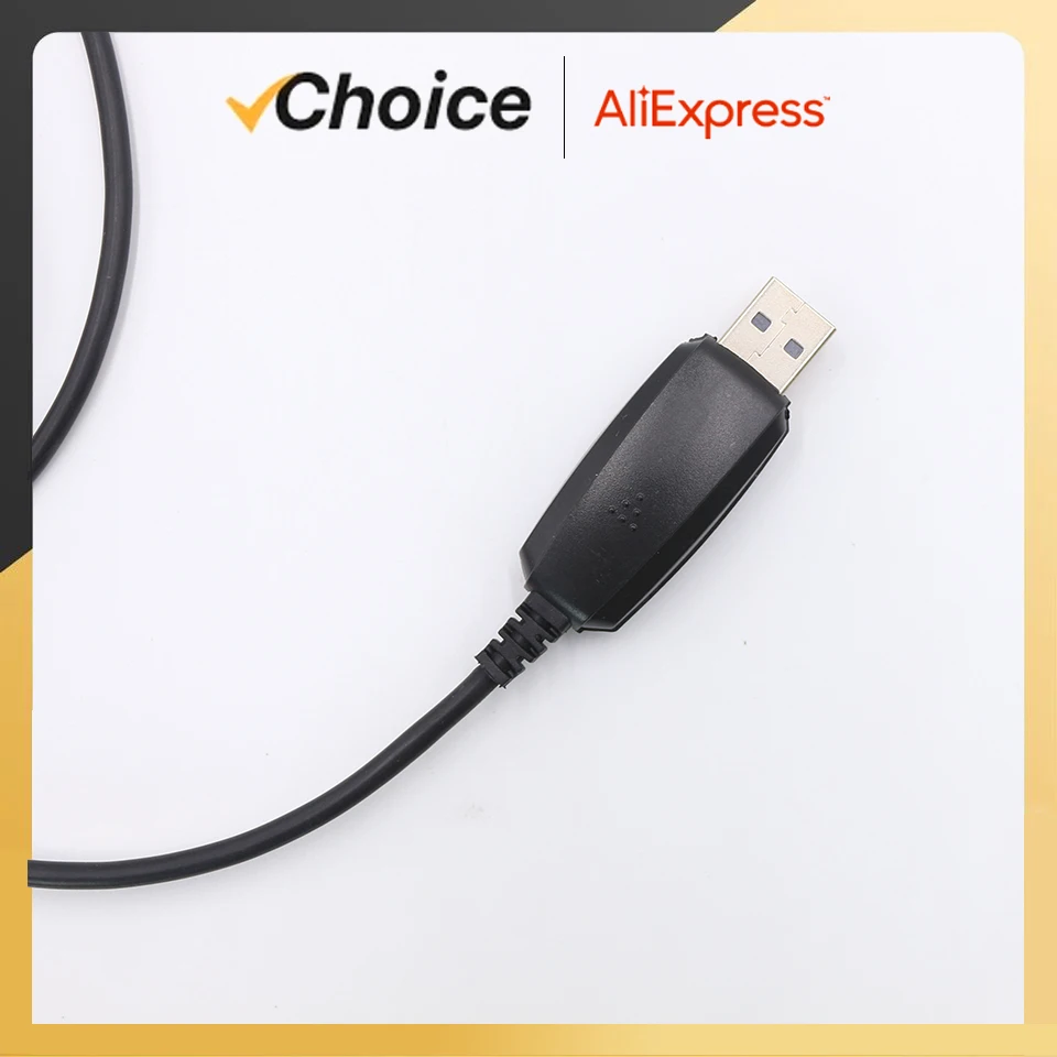 Baofeng USB Programming Cable BF-5RH 13Plus 17Plus V2 Quansheng UVK5 UVK6 5RPlus Programming Cable CD Software Radio Accessories