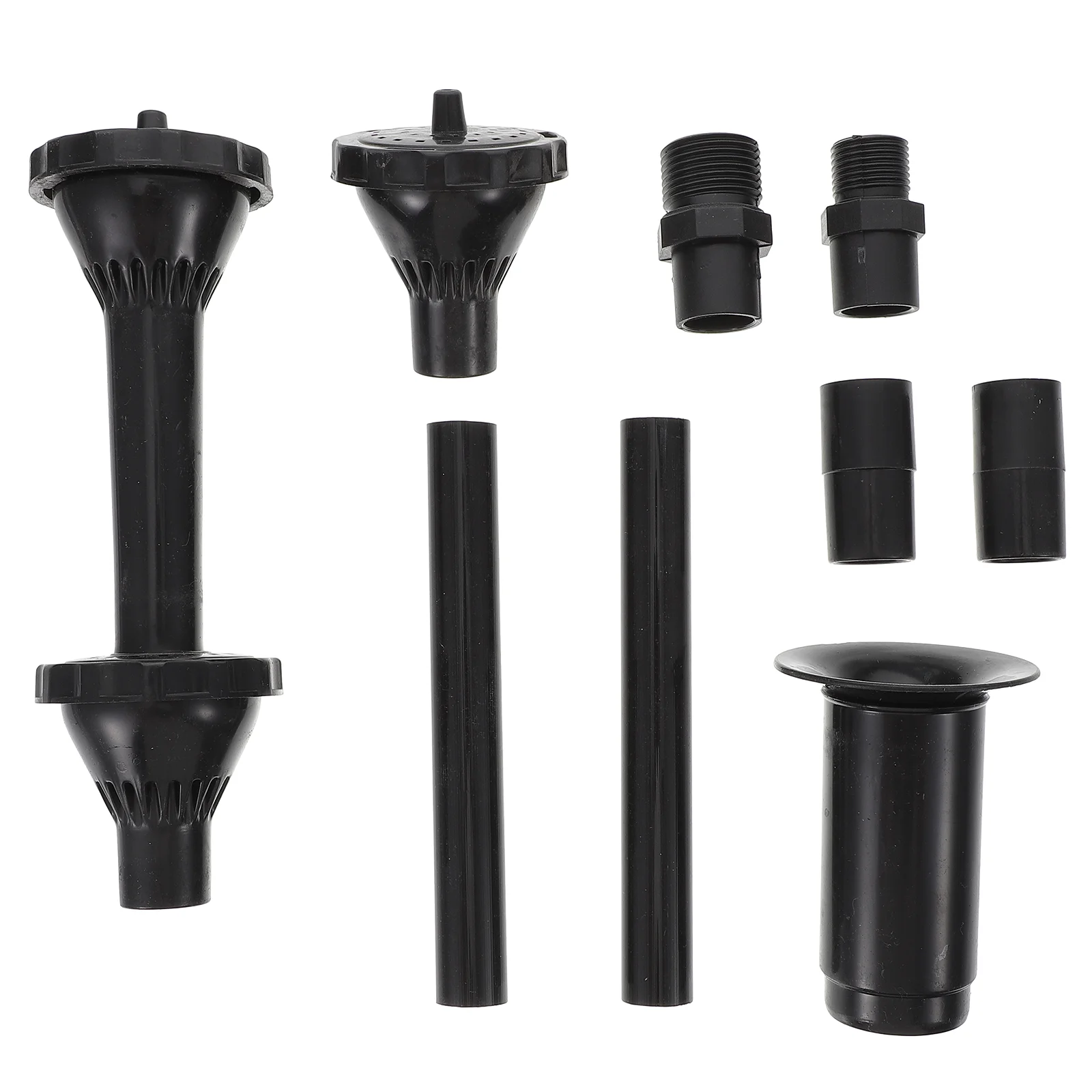 

Fountain Pump Nozzle Kit Garden Pool Pond Outdoor Fountain Waterfall Multi-function Plastic Nozzles Spray Head Garden