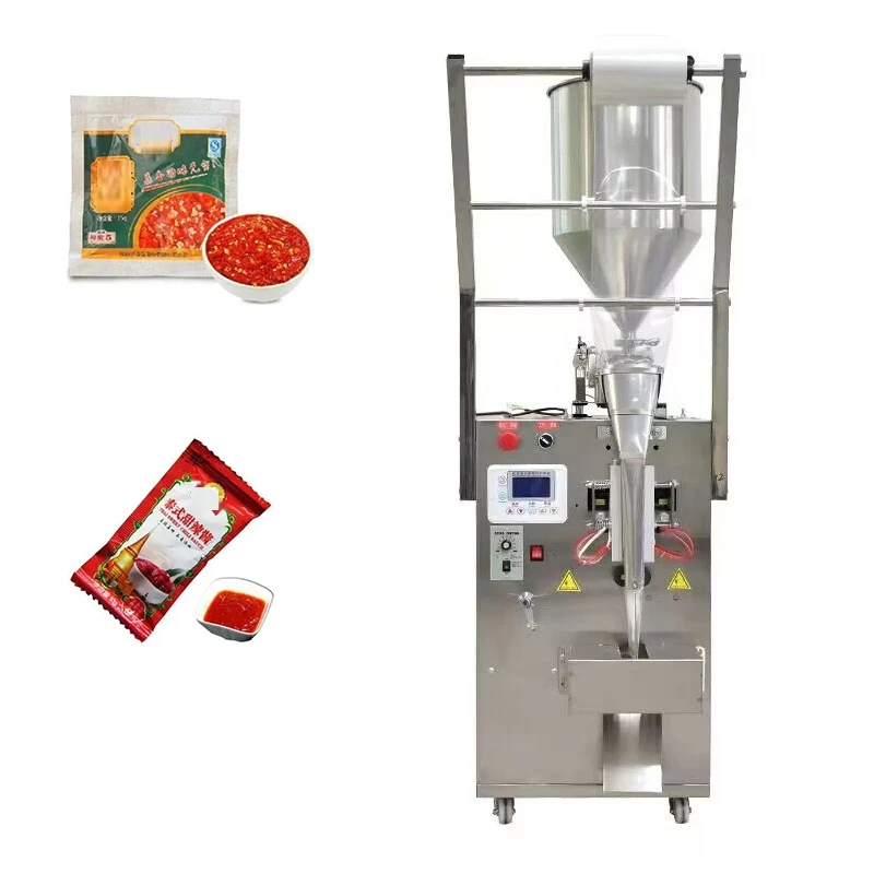 

Industrial Enterprise Automatic Soy Sauce Chili Sauce Water Filling Sealing Machine Quantitative Packaging Machine