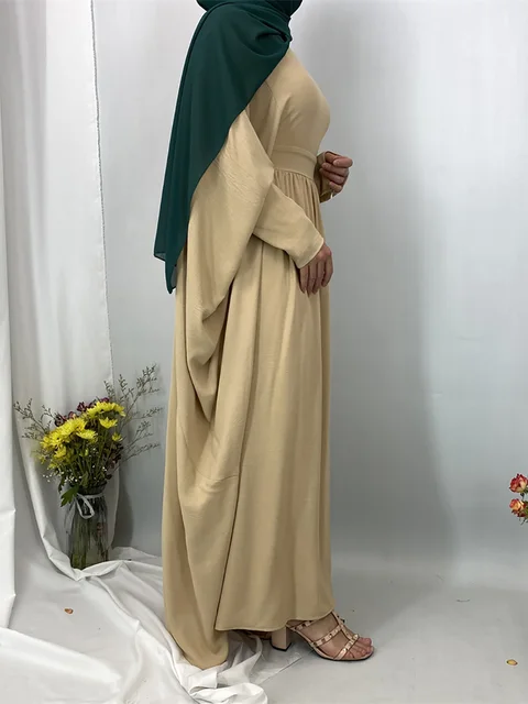 S.H ARAB SHOP شكل جناح الخفّاش رداء قفطان ماروكين نسائي 6