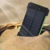 H  020000mAh Solar Power Bank Portable External Battery Double USB Fast Charging Powerbank Phone Charger For Smart Mobile Phone 1