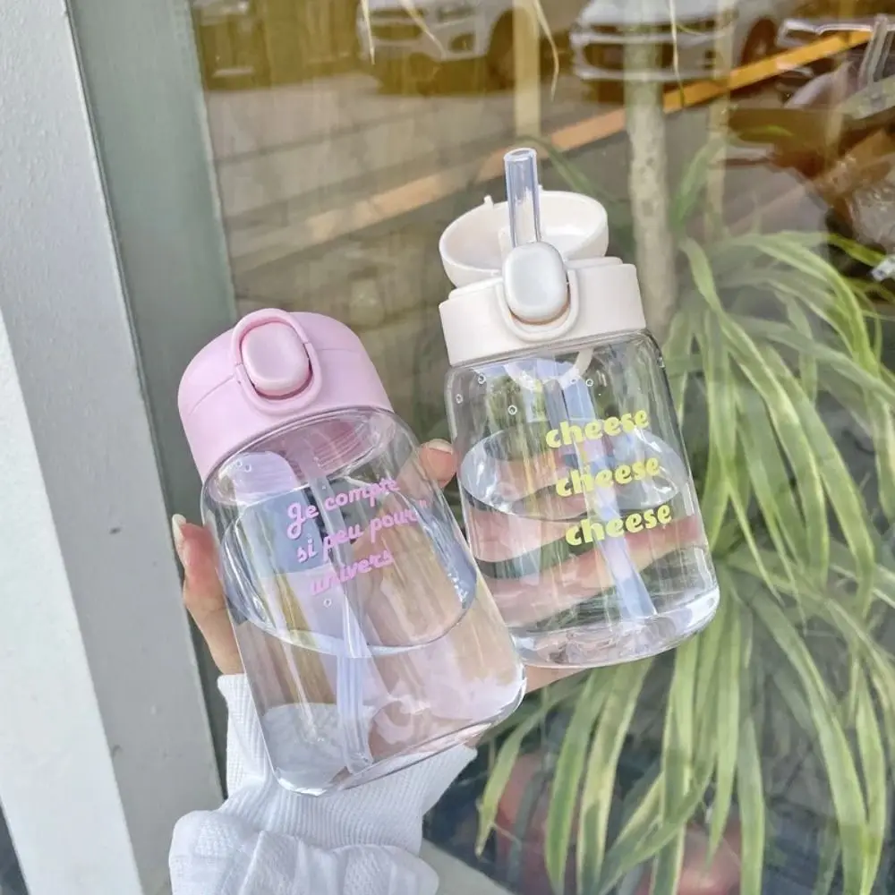Plastic Kids Sippy Cup 400ml with Straw