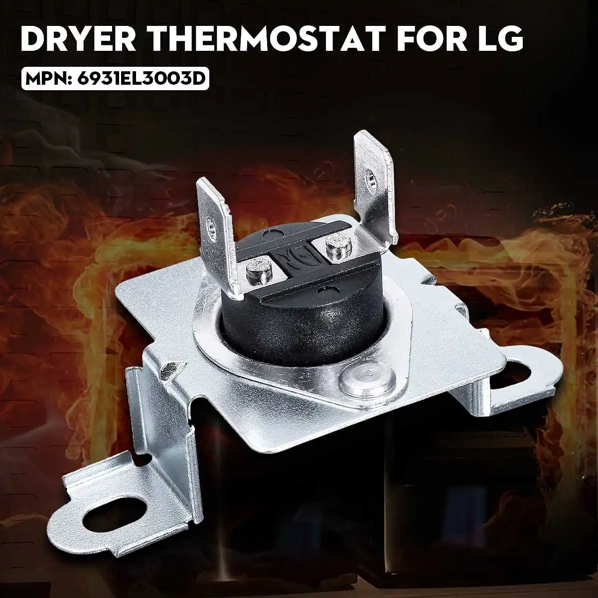 5PCS/Set Dryer Thermostat Thermal Fuse Constant Temperature Components 6931EL3003D For LG new PS3530485 AP4440975