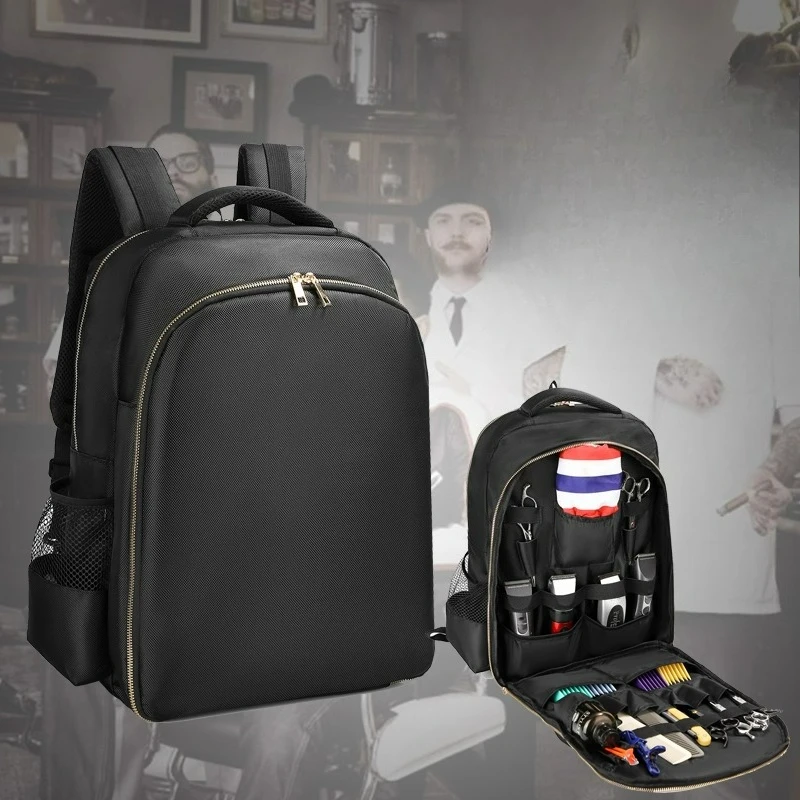 Hair Stylist Backpack, Barber Tool Organizer, Large Capacity Multifunctional Scissors Case Storage Bag