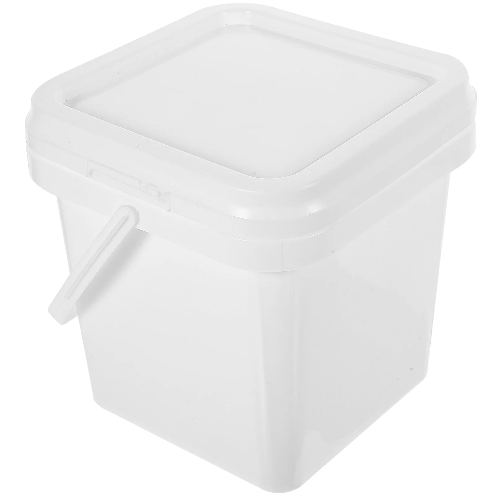 Chemical Barrel Paint Bucket Favor Containers Plastic Bin With Lid Can Cover Buckets For Painting