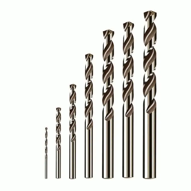 Отзывы на 5 шт., спиральные сверла VIBRATITE HSS M35 кобальтовые 1/1,5/2/2,5/3/3,5/4 мм покупателей на AliExpress