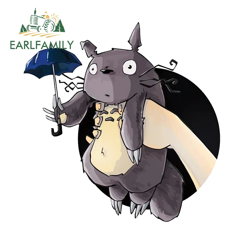 EARLFAMILY 13 см x 12 8 для Totoro виниловые автомобильные наклейки жилых прицепов
