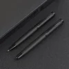 1 Set/2Pcs -Including 1 Ballpoint&Rollerballpen,Luxury Design, High-Quality, Ideal for Gifting and Personal Use-Black Ink 3
