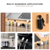 4 Pack Cord Organizer Holder, Strong Bonded Spring Desktop Cable Management, Rotatable Wire Holder Organizer for Home, Office 6