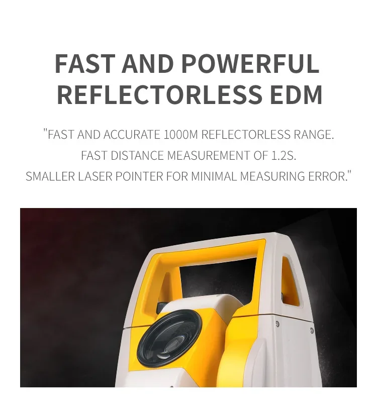 Total Station NTS-332R10 1000m Prism-free Bluetooth High-precision Reflectorles