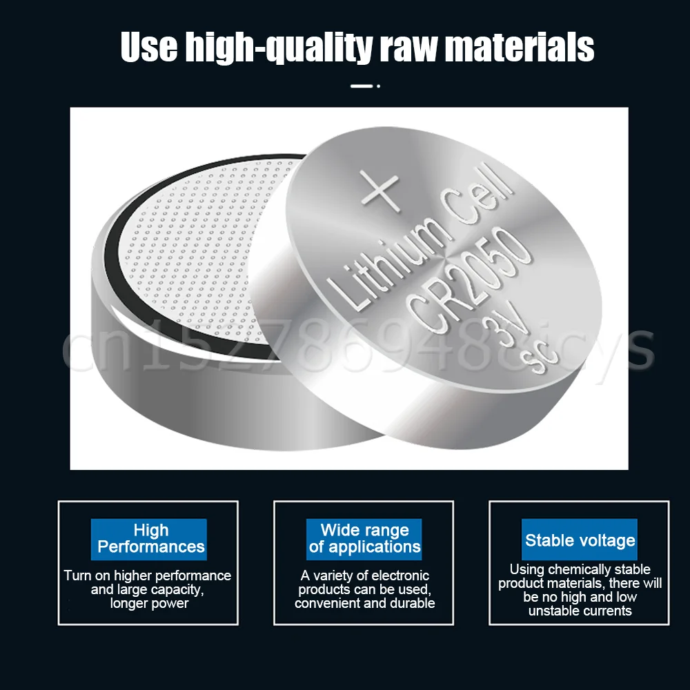 2 10PCS CR2050 CR 2050 LM2050 BR2050 3V Lithium Battery For Remote ...