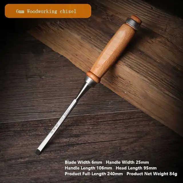 목공 끌 세트, 반원형 수동 끌, 목공 도구, DIY 다기능 슬롯 목수 조각 끌, 6-38mm