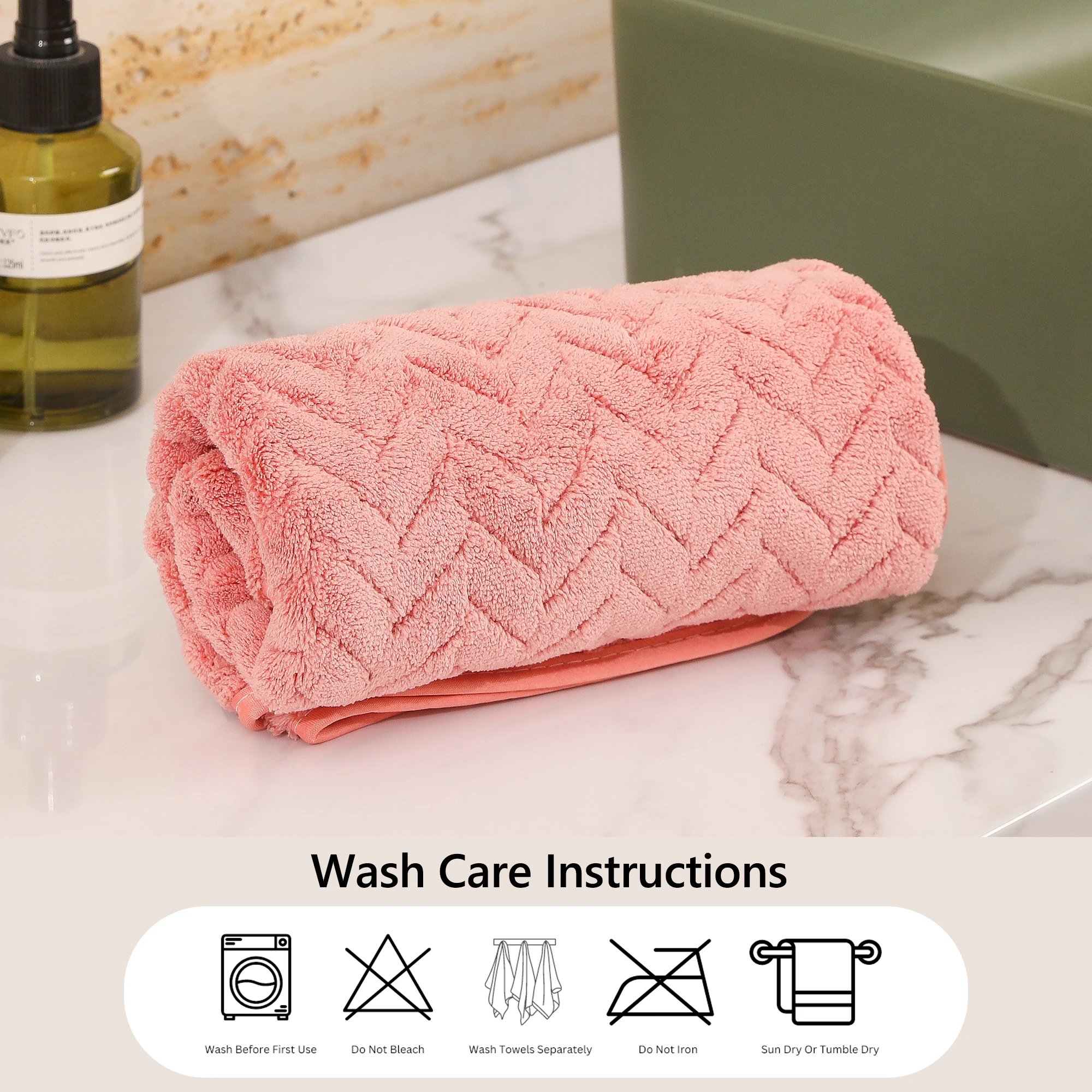 4 Pieces set Towel Set with Hook  Ultra Soft, Highly Absorbent for Bathroom, Kitchen, Yard, and Car ，Excellent hand towel 4