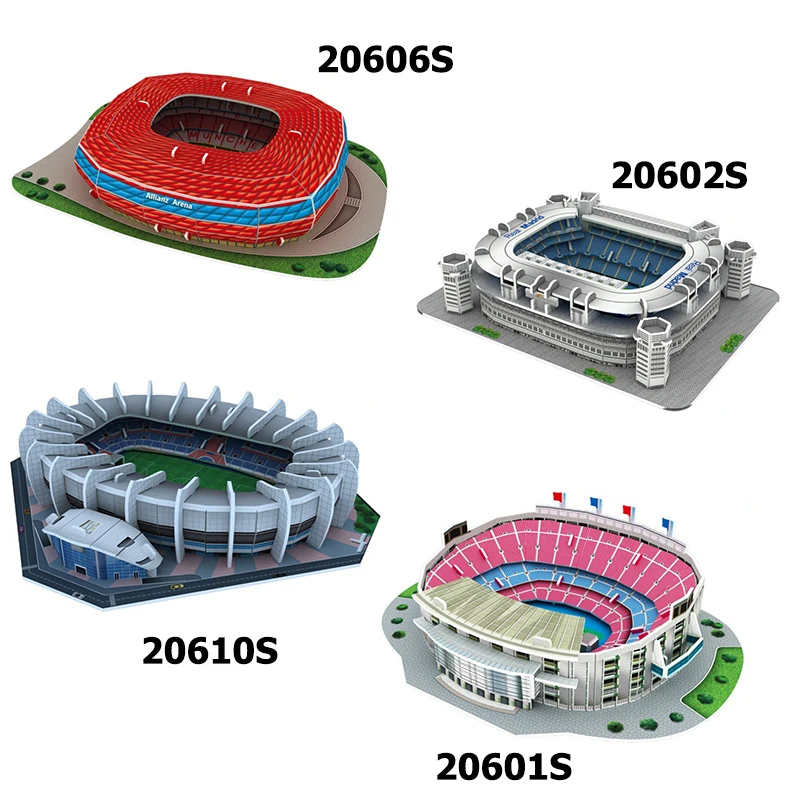 Stadium Football Stadium Model  3d Football Stadiums Puzzle