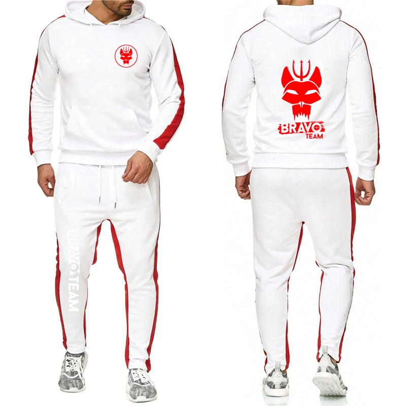 PlatiNum Bravo Team Hoodie and Pants Set - Wearing Example