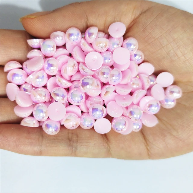 10000pcs/bag Mini Half Round Pearl Nail Art Decorations, Pearl