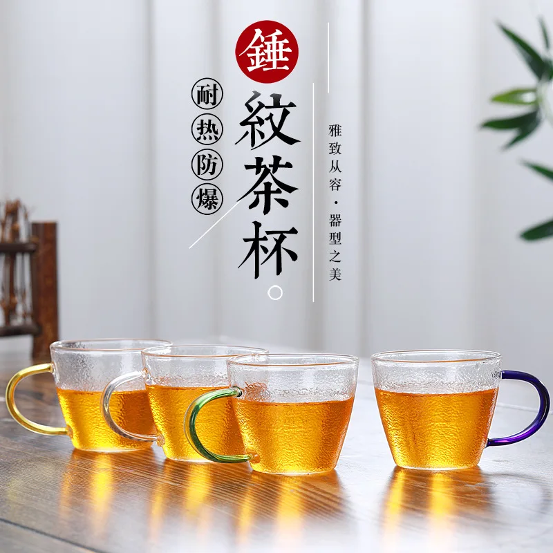 Customized Drinking Tea Set Clear Glass Cup with Plate Holder - China Tea  Set and Glass Cup Set price