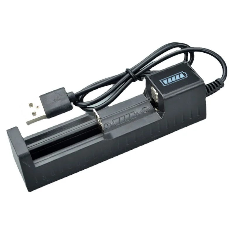 USB 3.7V4.2V 16340 14500 18650 26650 Charge Lithium Battery Charger Suitable for 301 303 Laser Pen Battery Charger flashlight Lithium Battery Charger