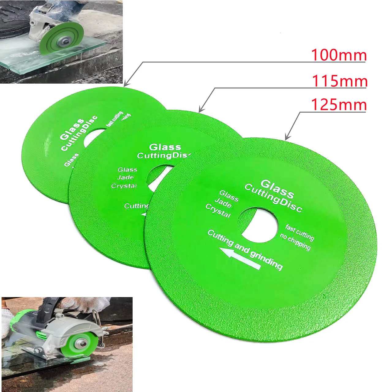 GlassCuttingDiscDiamondSawBladeCeramicTileJadeCrystalWineBottlesGrindingCutting