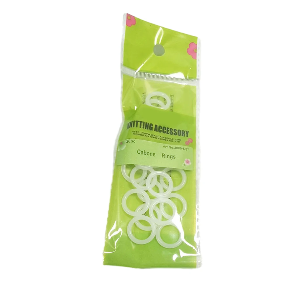 Plastic Crochet Ring Hooks for Handbag DIY Craft Accessories Different Sizes Available Convenient Storage Package
