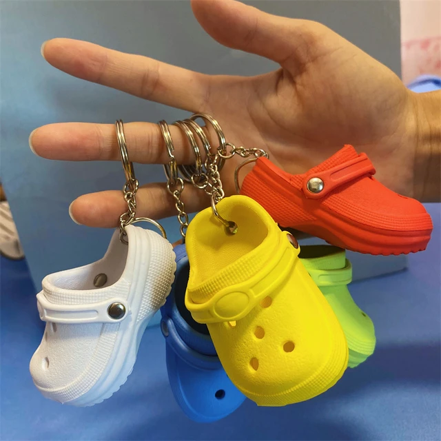 Multicolor Mini Slippers Small Crocs Hanging For Boy Girl Small