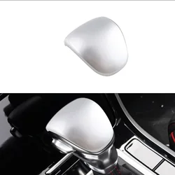 ABS Gear Shift Knob Handle Cover Trim for Car Interior Enhancement (Imitation carbon)