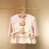 10Pcs Cute Plastic Telescopic Baby Hangers Non-slip Space Saving Child Clothes Hanger Windproof Kids Coat Hanger Kids Room 2