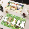 Funny Cat Mofusand Kitchen Draining Mat Tableware Pad Coffee Dish Drying Mat Placemat Bathroom Kitchen Drain Pad 5