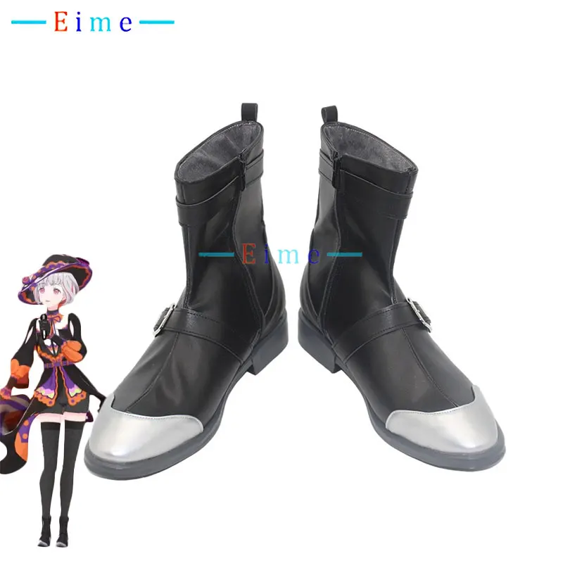 

Обувь для косплея Yugiri Tsuzuri, женская обувь для Хэллоуина, искусственная аниме, реквизит для косплея, изготовленная на заказ