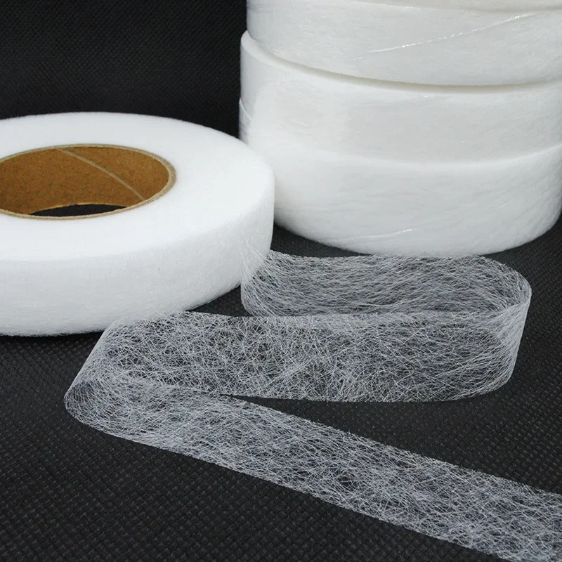 DIY Clothing Ironing Double-Sided Adhesive Interlining Heat Melting Adhesive Net Film Non-Woven Interlining Roll