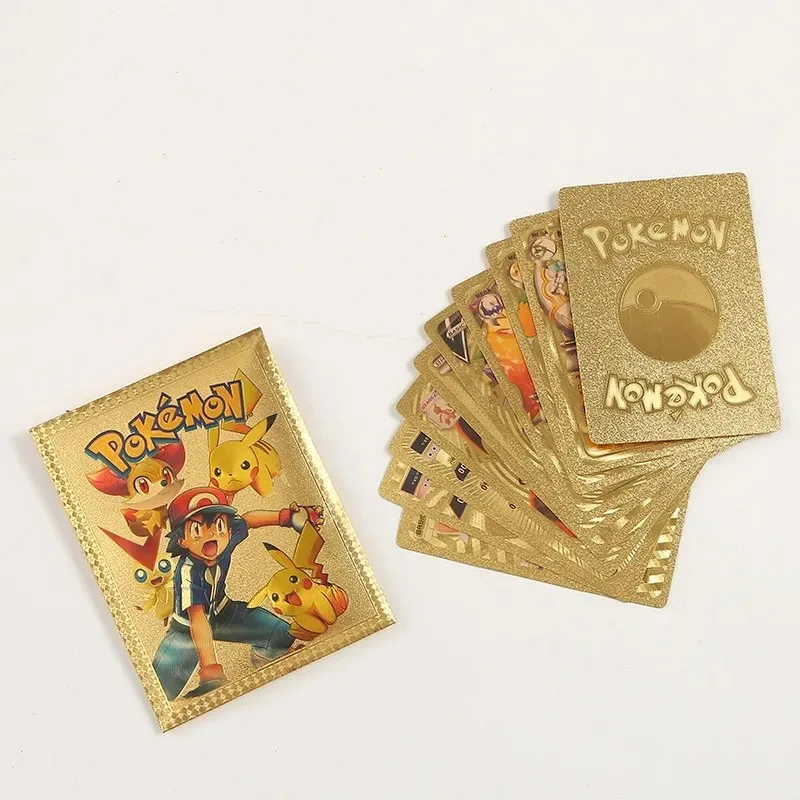 Pokemon cards 10pcs German Spanish French English Vmax GX color energy Pikachu rare collection battle trainer boys gift